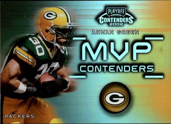 2002 Playoff Contenders - MVP Contenders #MVP-10 Ahman Green Front