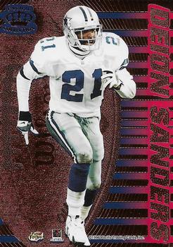 1996 Pacific Dynagon - Gold Tandems #10 Deion Sanders / Reggie White Front