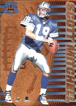 1996 Pacific Dynagon - Gold Tandems #52 Jim Harbaugh / Scott Mitchell Back