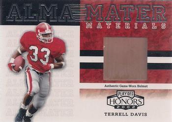2002 Playoff Honors - Alma Mater Materials #AM-6 Terrell Davis Front