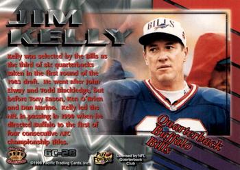1996 Pacific - Gems of the Crown #GC-28 Jim Kelly Back
