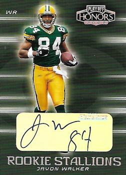 2002 Playoff Honors - Rookie Stallions Autographs #RS-21 Javon Walker Front