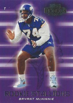 2002 Playoff Honors - Rookie Stallions #RS-8 Bryant McKinnie Front