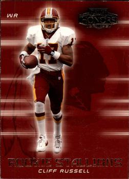 2002 Playoff Honors - Rookie Stallions #RS-10 Cliff Russell Front