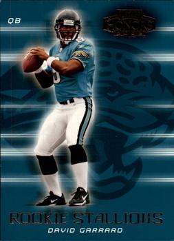 2002 Playoff Honors - Rookie Stallions #RS-13 David Garrard Front
