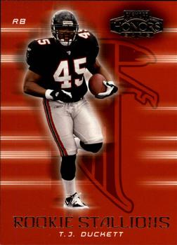 2002 Playoff Honors - Rookie Stallions #RS-42 T.J. Duckett Front
