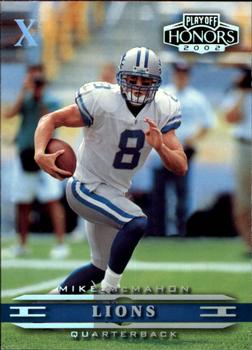 2002 Playoff Honors - X's #31 Mike McMahon Front