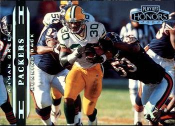 2002 Playoff Honors - X's #34 Ahman Green Front