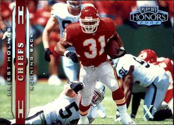 2002 Playoff Honors - X's #46 Priest Holmes Front