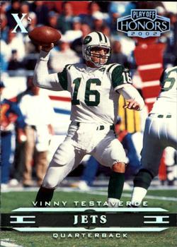 2002 Playoff Honors - X's #65 Vinny Testaverde Front