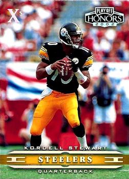 2002 Playoff Honors - X's #76 Kordell Stewart Front