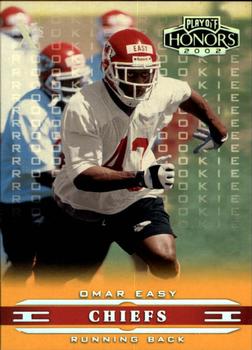 2002 Playoff Honors - X's #117 Omar Easy Front