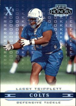 2002 Playoff Honors - X's #171 Larry Tripplett Front