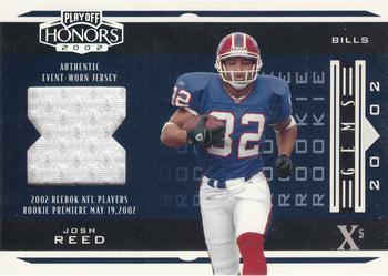 2002 Playoff Honors - X's #224 Josh Reed Front