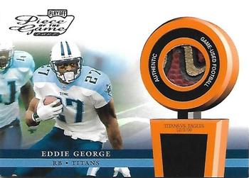 2002 Playoff Piece of the Game - Materials #POG-18 Eddie George Front