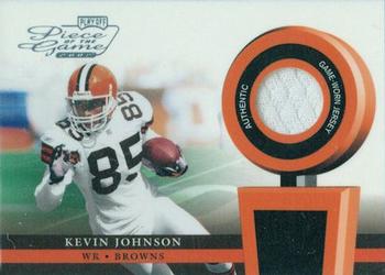 2002 Playoff Piece of the Game - Materials #POG-33 Kevin Johnson Front