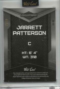 2023 Wild Card Alumination Draft - Rainbow Gold #AB-64 Jarrett Patterson Back