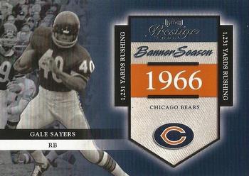 2002 Playoff Prestige - Banner Season #BS-17 Gale Sayers Front