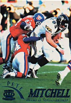 1996 Pacific Gridiron #58 Pete Mitchell Front