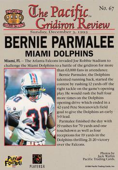1996 Pacific Gridiron #67 Bernie Parmalee Back