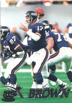 1996 Pacific Gridiron #79 Dave Brown Front