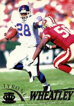 1996 Pacific Gridiron #82 Tyrone Wheatley Front