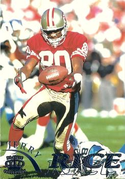 1996 Pacific Gridiron #110 Jerry Rice Front