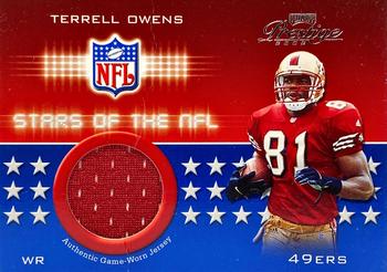 2002 Playoff Prestige - Stars of the NFL Jerseys #SN-17 Terrell Owens Front
