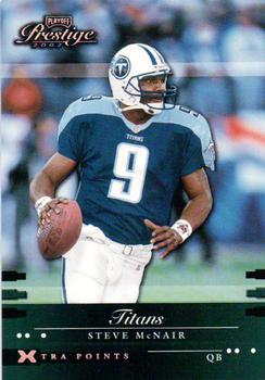 2002 Playoff Prestige - Xtra Points Green #144 Steve McNair Front