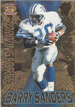 1996 Pacific Gridiron - Driving Force #DF3 Barry Sanders Front