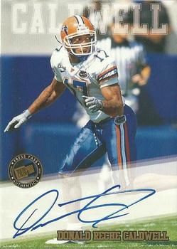 2002 Press Pass - Autographs #NNO Reche Caldwell Front