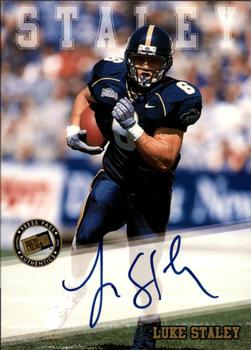 2002 Press Pass - Autographs #NNO Luke Staley Front