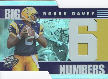 2002 Press Pass - Big Numbers #BN3 Rohan Davey Front