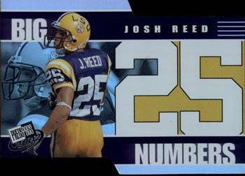 2002 Press Pass - Big Numbers #BN22 Josh Reed Front