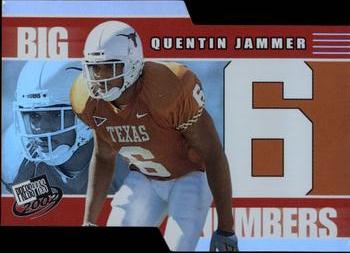 2002 Press Pass - Big Numbers #BN30 Quentin Jammer Front