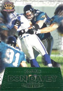 1996 Pacific Gridiron - Gems #GG-23 Don Davey Front