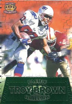 1996 Pacific Gridiron - Gems #GG-28 Troy Brown Front