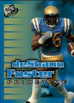 2002 Press Pass - Primetime #PT5 DeShaun Foster Front