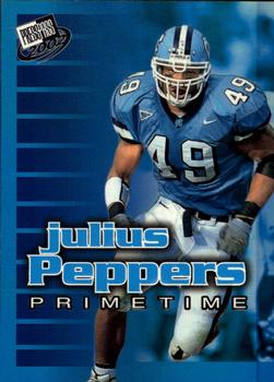2002 Press Pass - Primetime #PT12 Julius Peppers Front