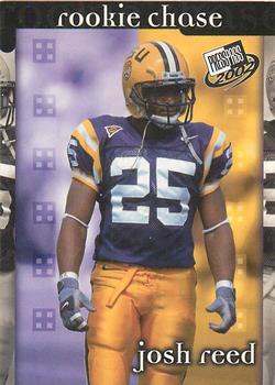 2002 Press Pass - Rookie Chase #RC10 Josh Reed Front