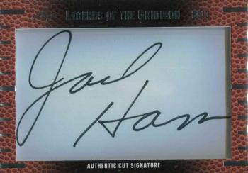 2013 Leaf Legends of the Gridiron - Dual Cuts #NNO Jack Ham / Mike Ditka Front