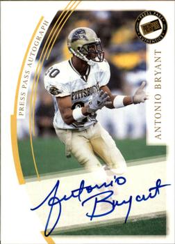 2002 Press Pass JE - Autographs #NNO Antonio Bryant Front