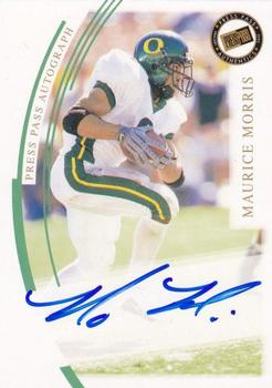 2002 Press Pass JE - Autographs #NNO Maurice Morris Front