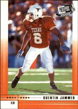 2002 Press Pass JE - First Down #FD5 Quentin Jammer Front
