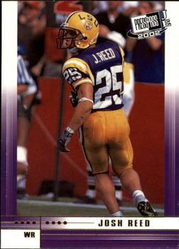 2002 Press Pass JE - First Down #FD24 Josh Reed Front