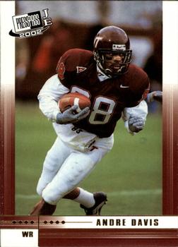 2002 Press Pass JE - First Down #FD26 Andre Davis Front