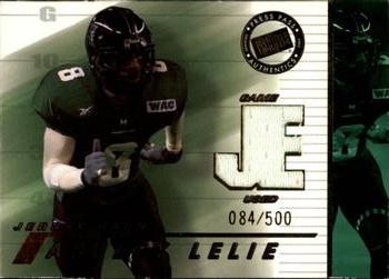 2002 Press Pass JE - Game Used Jerseys #JE/AL Ashley Lelie Front