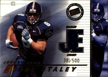 2002 Press Pass JE - Game Used Jerseys #JE/LS Luke Staley Front