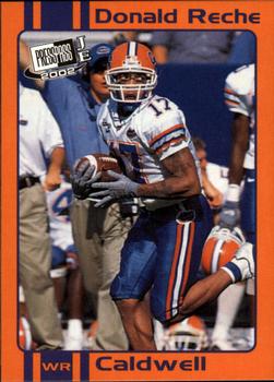 2002 Press Pass JE - Old School #OS21 Reche Caldwell Front