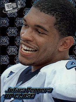 2002 Press Pass JE - Up Close #UC5 Julius Peppers Front